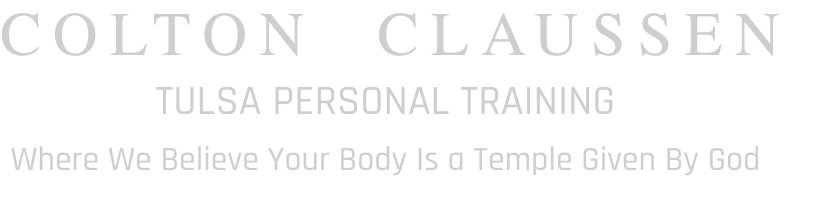 Colton Claussen | Tulsa Personal Training Footer Logo
